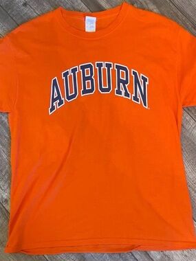 Auburn Arch Logo Orange Tee